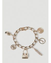 Jacquemus Le Bracelet Charm Bracelet - Metallic