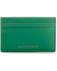 Alexander McQueen - Card-Holder With Embossed Logo - Lyst