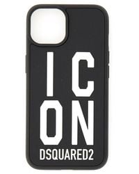 DSquared² - Icon Logo-printed Iphone 14 Case - Lyst