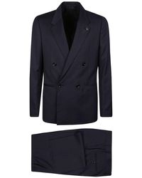 Lardini - Double-Breasted Suit - Lyst