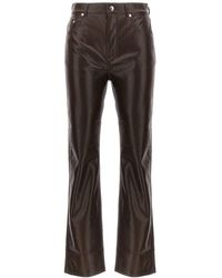 Nanushka - Vinni Pants Brown - Lyst