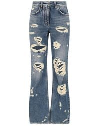 Givenchy - Destroyed Jeans - Lyst