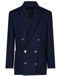 Balmain - Double-breasted Tailored Blazer - Lyst