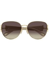Chloé - Cat-Eye Frame Sunglasses - Lyst