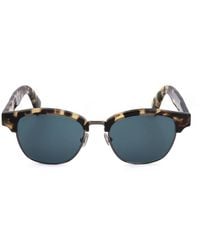 Tod's - Round Frame Sunglasses - Lyst