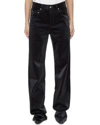 Saint Laurent - Extra Long Stone Washed Jeans. - Lyst
