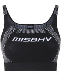 MISBHV - Logo-printed Performance Sport Bra - Lyst