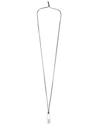 Ambush Small Padlock Charm Necklace - Metallic