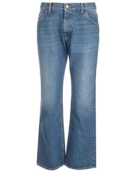 Maison Margiela - Distressed Flared Jeans - Lyst