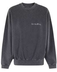 Anine Bing - Slogan Printed Crewneck Sweatshirt - Lyst