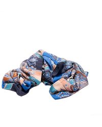 Etro - Paisley Printed Squared Scarf - Lyst