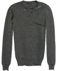 Balenciaga - Sweater With Tears - Lyst
