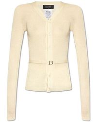 DSquared² - Buttoned Cardigan, - Lyst