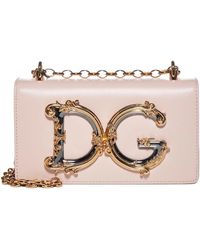 Dolce & Gabbana Dg Girls Leather Phone Bag - Multicolour