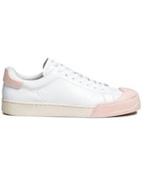 Marni - Round Toe Low-top Sneakers - Lyst