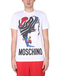 Moschino - Logo Print T-shirt - Lyst