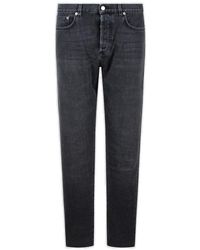 Dior - Logo Patch Slim-fit Jeans - Lyst