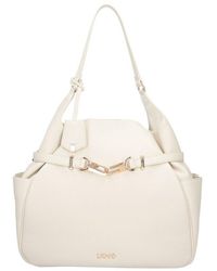 Liu Jo - Logo-Lettering Buckled Shoulder Bag - Lyst