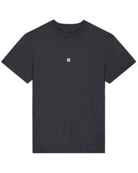 Givenchy - Charcoal T-shirt With Logo - Lyst