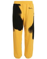 Moschino - Graphic-printed Elasticated Waist Track Trousers - Lyst