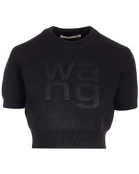 Alexander Wang - Knitted T-Shirt - Lyst