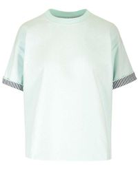 Bottega Veneta - Double Layer Striped T-shirt - Lyst