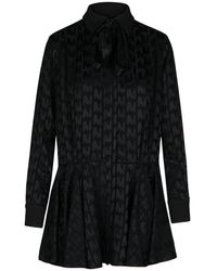 MSGM - Viscose Blend Dress - Lyst