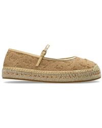 Jimmy Choo - Raffia Espadrilles - Lyst
