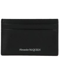 Alexander McQueen Leather Cardholder - Black