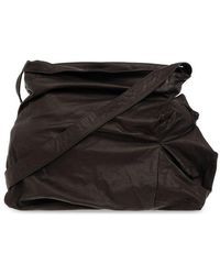 discord Yohji Yamamoto - Gathered Detail Shoulder Bag - Lyst