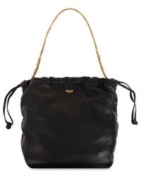 Moschino - Leather Shoulder Bag, - Lyst