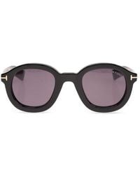 Tom Ford - Raffa Oval Frame Sunglasses - Lyst