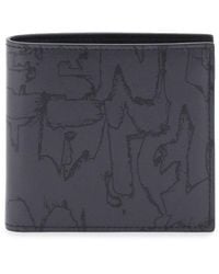 Alexander McQueen - Graffiti Bi-fold Wallet - Lyst