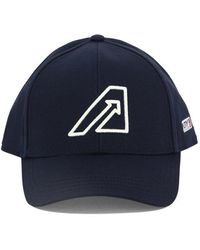 Autry - Logo-embroidered Curved Peak Baseball Cap - Lyst