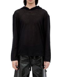 Courreges - Ac Mesh Hoodie - Lyst