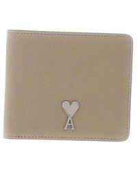 Ami Paris - Logo-plaque Bi-fold Wallet - Lyst