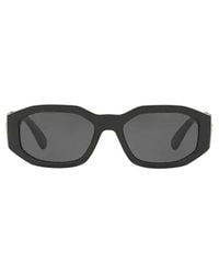 Versace - Rectangular Frame Sunglasses - Lyst
