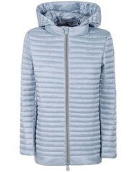 Save The Duck - Alima Quilted Hooded Jacket - Lyst