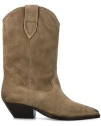 Isabel Marant - Duerto Pointed-Toe Cowboy Boots - Lyst