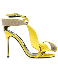 Sergio Rossi - X Area Marquise Embellished Sandals - Lyst
