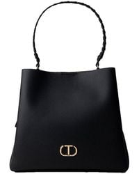 Twinset - Braided Handle Top Handle Bag - Lyst