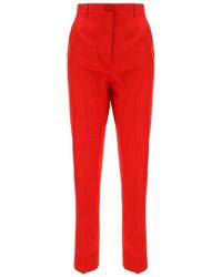 Dolce & Gabbana - Cropped High-waisted Jeans - Lyst