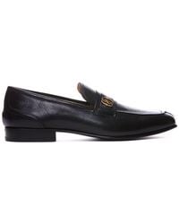 Bally - Sadei Logo Plaque Loafers - Lyst