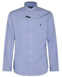 Polo Ralph Lauren - Pony Embroidered Striped Shirt - Lyst