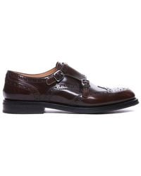 Church's - Lana Monk Brogue Detailed Loafers - Lyst