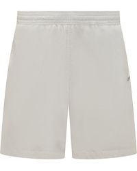 Off-White c/o Virgil Abloh - Beach Boxer Shorts With Scribble Pattern - Lyst