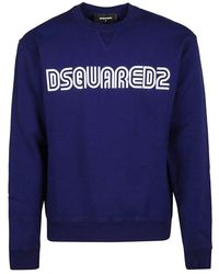 DSquared² - Logo Crew-neck Sweatshirt - Lyst