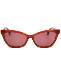 Max Mara - Cat-eye Frame Sunglasses - Lyst