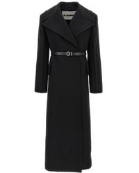 Jil Sander - Double-Breasted Coat - Lyst