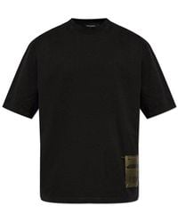 DSquared² - T-shirt With Logo Patch, - Lyst